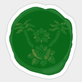 Botanist's Wax Seal Sticker